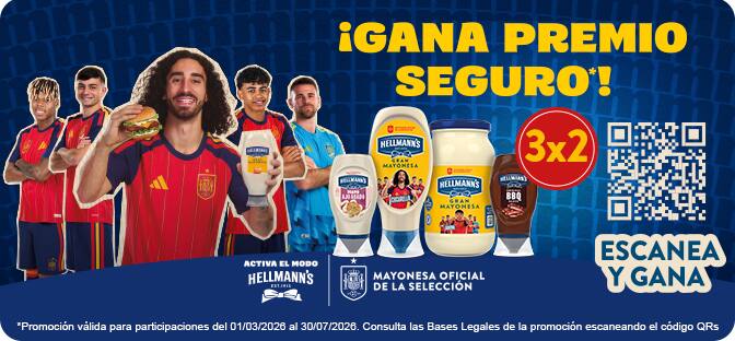 Promociones Hellmanns, Calve y Ligeresa en Dia.es